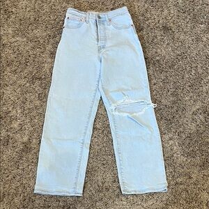 Levi’s Blue Ribcage Jeans